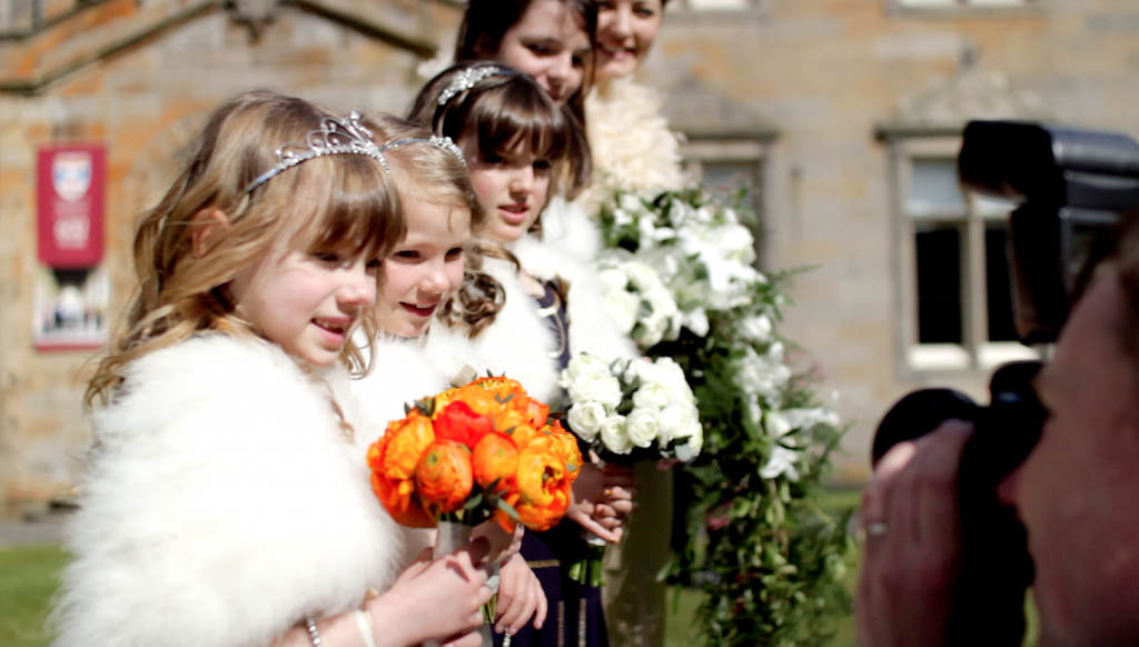 White Balloon Films - Screenshot from Fiona & Derek's Wedding Video - 27 April 2013