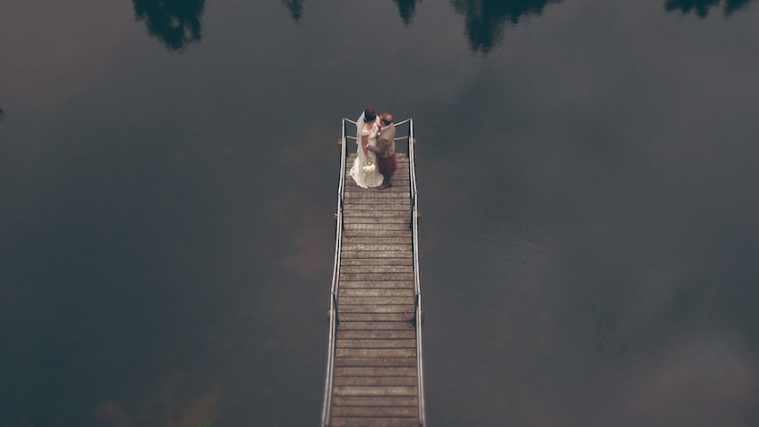 Blairquhan Castle Wedding Drone Aerial Photo Video White Balloon Films Website 1